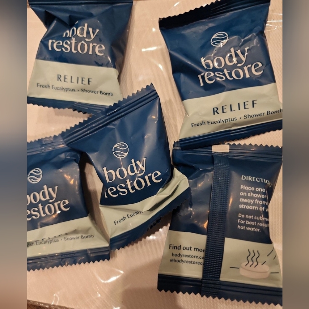Set of 15 Body Restore Shower Steamers Aromatherapy